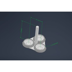 Trifeed 3-Fach-Futter System